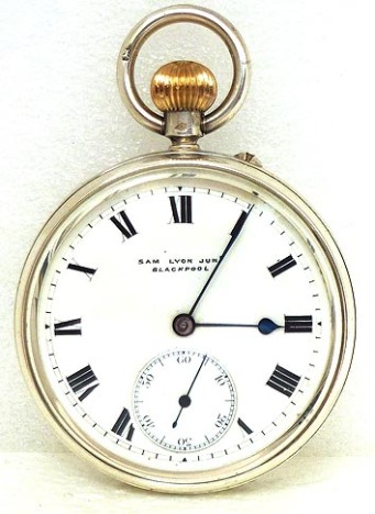 1922 Pocket Watch by Sam Lyons one of the last English Makers